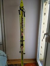 Völkl P9 Ski Handgefertigte Rennversion Skier gelb Vintage Slalom Rarität RAR