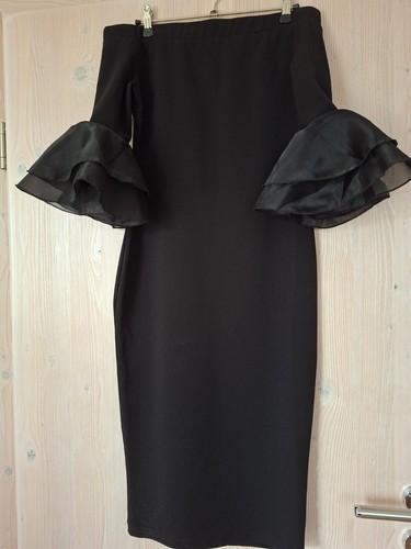 Damen abendkleid schwarz m - abendkleid, gr.m