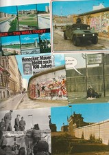 BERLIN , nur Mauer , Zonengrenze, Stacheldraht ... -- 50 interessante AK