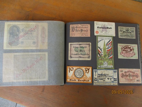 Album reichsbanknoten - album-, reichsbanknoten-
