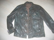 Herren Lederjacke Freaky Nation Gr.L
