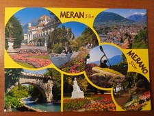 Postkarte 2716 gelaufen, Meran, Südtirol, Ansichtskarte, Sammlung