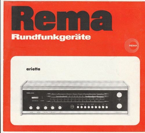Ddr reklame prospekt rema - reklame,