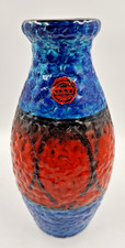 BAY Keramik Vase Fat Lava 60er