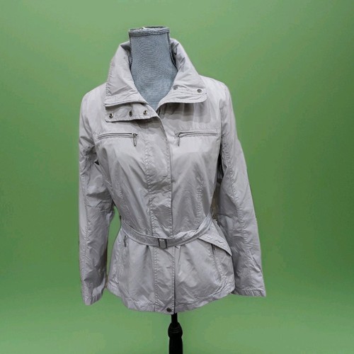 Geox damen jacke 38 silber - geox,