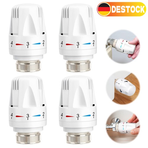 Thermostatkopf heizkörper - 4x,