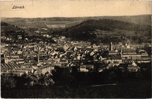 Cpa lorrach germany - ak,