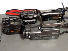 4x Videokamera VHS-C Panasonic