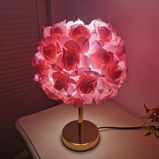 Moderner Lampenschirm in Rosa