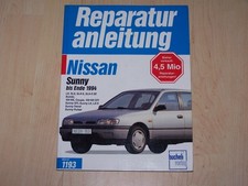 Reparaturanleitung Nissan Sunny N 14 + 100 NX, LX, SLX, SE, ... bis Ende 1994