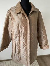 FABIANI - leichte Damen-Jacke Gr. 44 beige leicht glänzend neuwertig