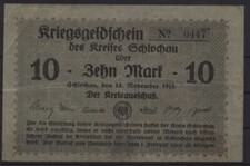 [13951a] -NOTGELD SCHLOCHAU