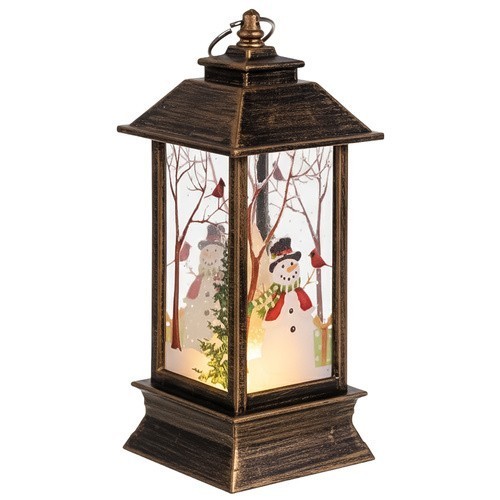 Led weihnachtslaterne kupfer - led,
