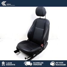 Sitz vorn rechts Beifahrersitz Mercedes Benz C-Klasse W205 Vollleder schwarz
