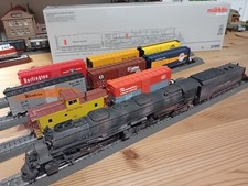 Märklin H0 37992 Big Boy 4012 MFX mit acht US-Güterwagen aus 29848/ Video / OVP
