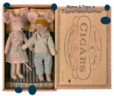 Mum & Dad Mouse in Zigarrenbox