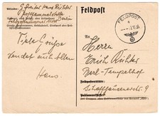 Fp. Nr. 11111/ 6. Kompanie Infanterie-Regiment 203 vom 7.10.1939!