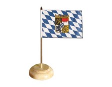 Tischflagge Deutschland Bayern