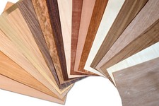 Holzplatte Furnier Set 17 Holzarten Eiche Nussbaum Buche Tisch Zuschnitt massiv 