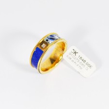 585 Gelbgold Ring. 1 Diamant