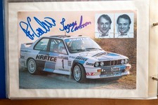 Ingvar Carlsson signiert BMW