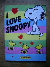 "I LOVE SNOOPY" Sammelalbum PANINI 1987 -vollständig-