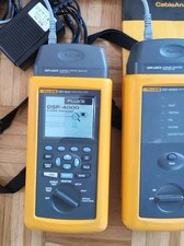 Fluke DSP-4000 Netzwerk-Tester Installationstester Kabelanalysator Komplett Set