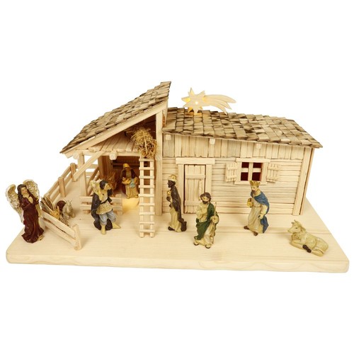 Weihnachtskrippe sonnenalm - weihnachtskrippe,