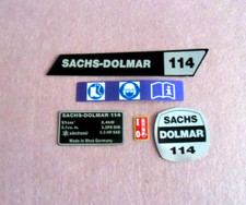 Aufklebersatz für Sachs-Dolmar 114 Motorsäge