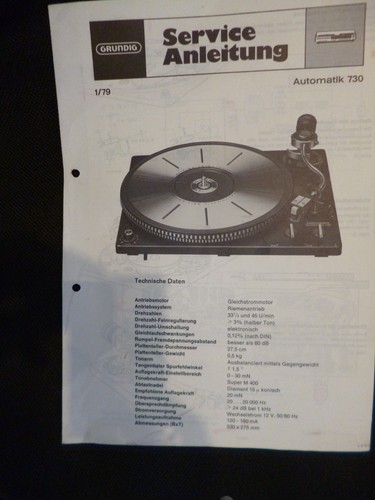 Original service manual - service,