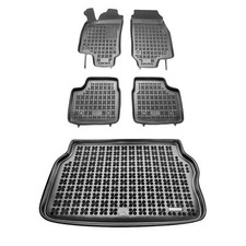 Satz Fußmatten und Matte für