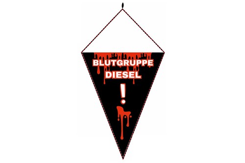 Lkw wimpel mit kordel - mit,