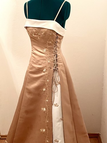 Brautkleid hochzeitskleid gold - brautkleid,