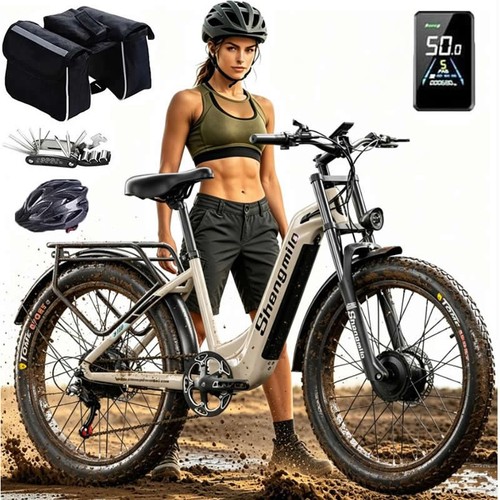 2000w dual motor - ebike, 26*3