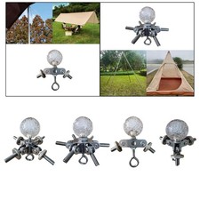 Zeltpfostenverbinder für Baldachin und Feuerstrukturhalter