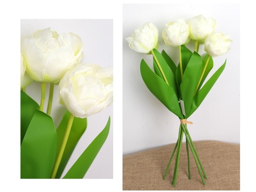 Tulpen weiß 44 cm - x,