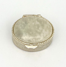 Vintage Pillendose Onyx Marmor