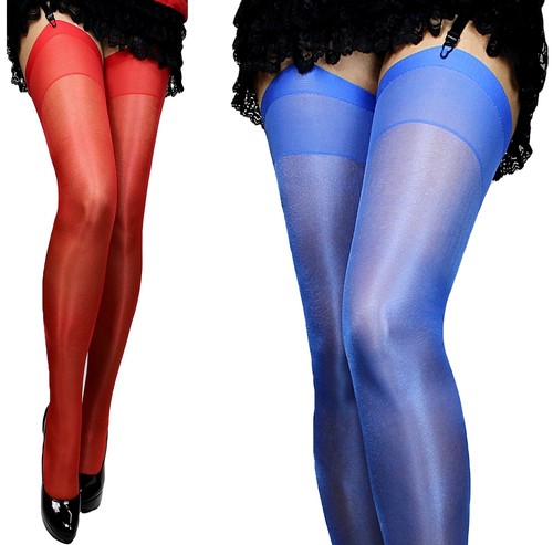 Paar satin strapsstrümpfe - 2, paar-satin-strapsstrümpfe