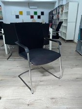 Wilkhahn - ON 178/7 - Besucherstuhl / Konferenzstuhl - Stoff - Schwarz - A410