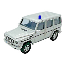 1:87 Busch Mercedes-Benz G Klasse Sek Mek Zivilfahrzeug Automodell Silber H0