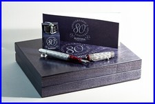 1999 Aurora 80th Anniversary 925 Silber LE 1919 / 0913 Füller FULL SET BOX