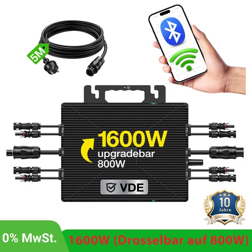 Neu 1600w drosselbar auf - (drosselbar,