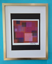 VICTOR VASARELY + SIGNED