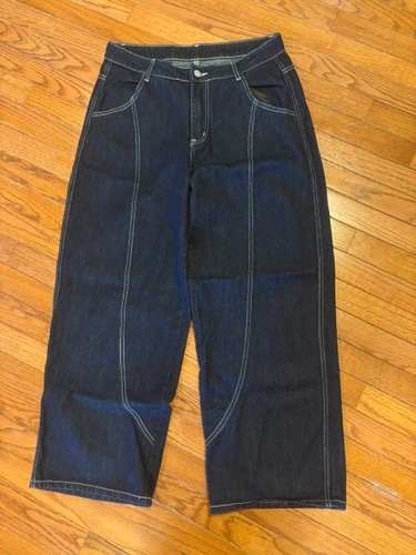 Men dark blue - men's, baggy