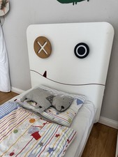 now! by hülsta – minimo Babybett Akzent Weiß - Sehr gut erhalten