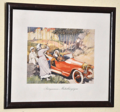 Cabrio automobile oldtimer - cabrio,