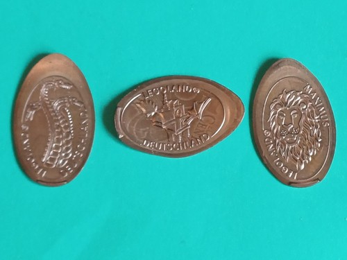 Elongated coins legoland - elongated,