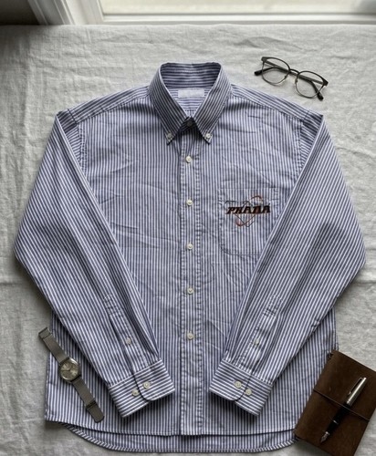 Prada milano men button - milano, button-down