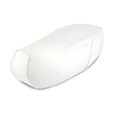 Seat cover STR8, white for MBK