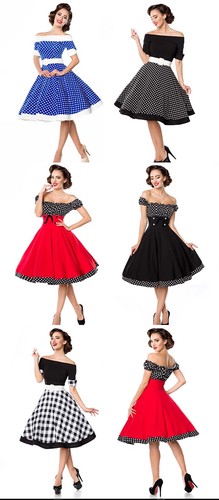 Rockabilly schulterfreies